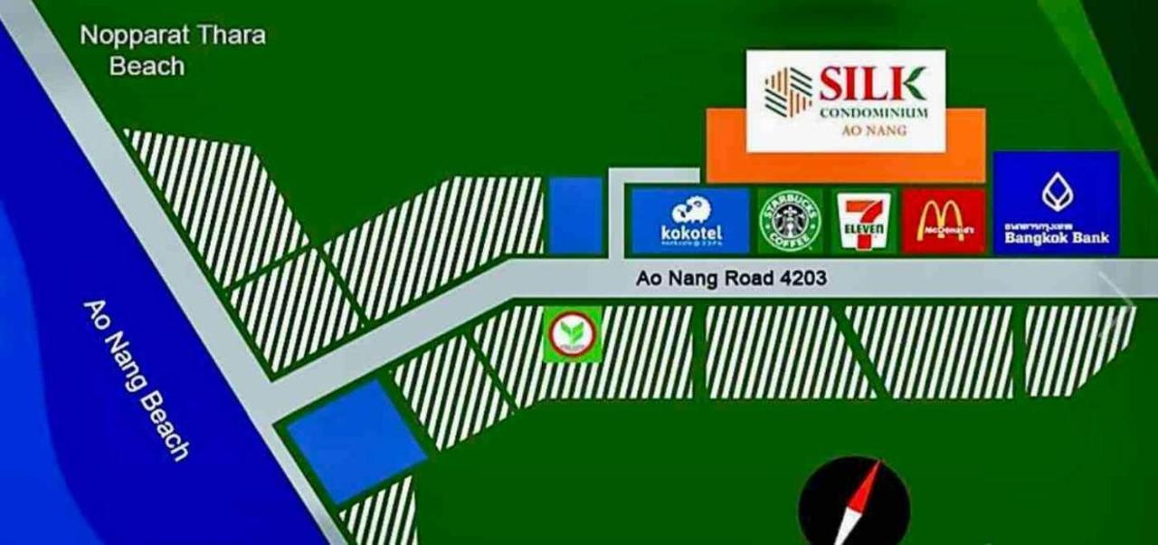 A402-Silk Condo Aonang-Sea View-5 Mins Walk To Beach Ao Nang Εξωτερικό φωτογραφία